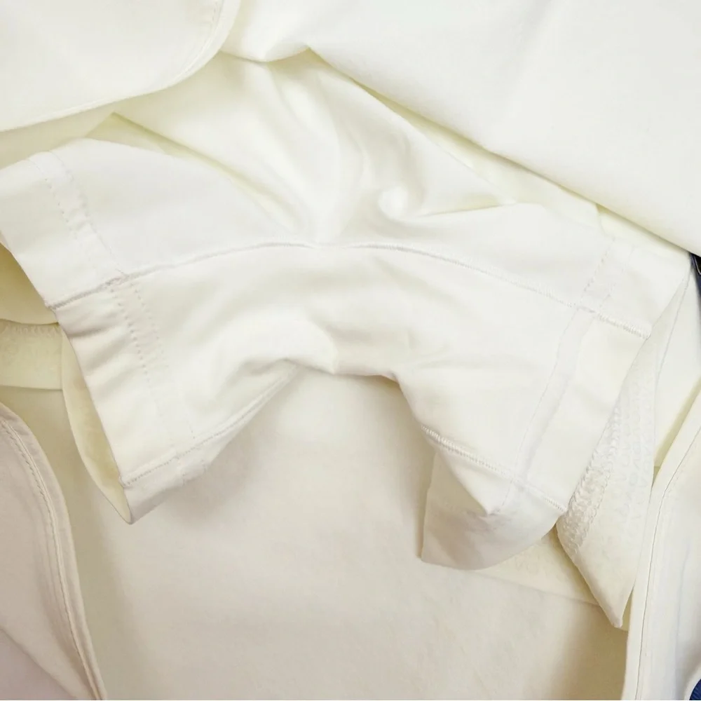 Outdoor Voices The Exercise Dress Tennis Athletic Workout White Lined - Picture 12 of 14